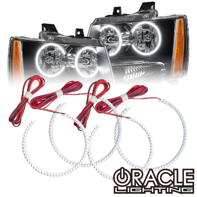 Track lighting with a sleek profileTrack lighting with adjustable armsORACLE Lighting 2007-2014 Chevrolet Tahoe LED Headlight Halo Kit