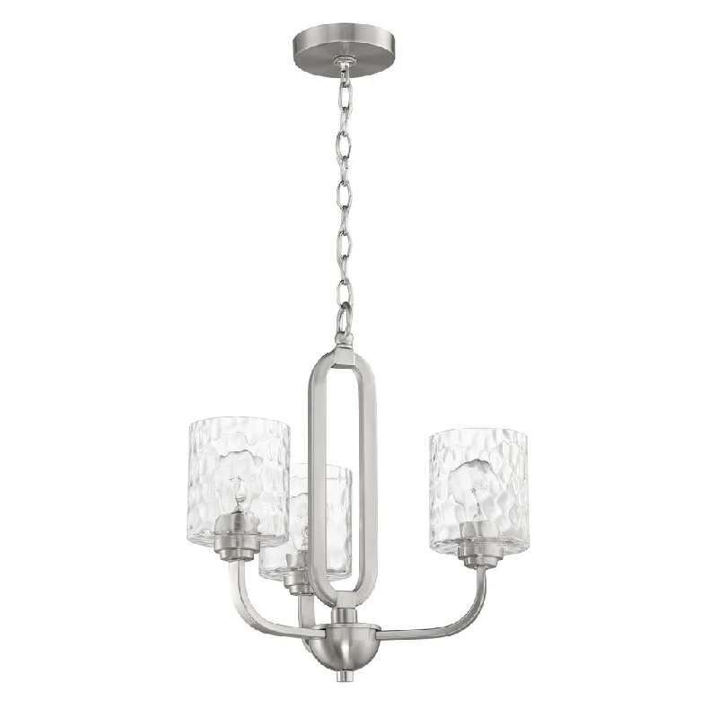 Industrial Emergency Lighting for Safety in FactoriesCollins 3 Light Chandelier in Brushed Polished Nickel Industrial Emergency Lighting for Safety in FactoriesCollins 3 Light Chandelier in Brushed Polished Nickel