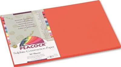High - lumen track lighting for bright spacesTrack lighting for illuminating walkwaysPeacock Sulphite Construction Paper 76 Lbs. 12 X 18 Orange 50 Sheets/Pack