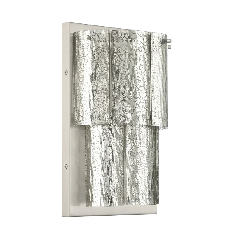 Industrial Lighting for Food Processing FactoriesMuseo 2 Light Wall Sconce in Brushed Polished Nickel Industrial Lighting for Food Processing FactoriesMuseo 2 Light Wall Sconce in Brushed Polished Nickel