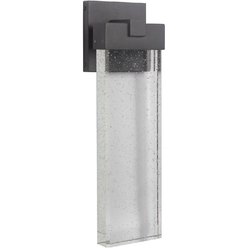 Shock - Resistant Industrial Lighting for Vibrating Machinery AreasAria 1 Light Medium LED Outdoor Wall Lantern in Textured Black Shock - Resistant Industrial Lighting for Vibrating Machinery AreasAria 1 Light Medium LED Outdoor Wall Lantern in Textured Black
