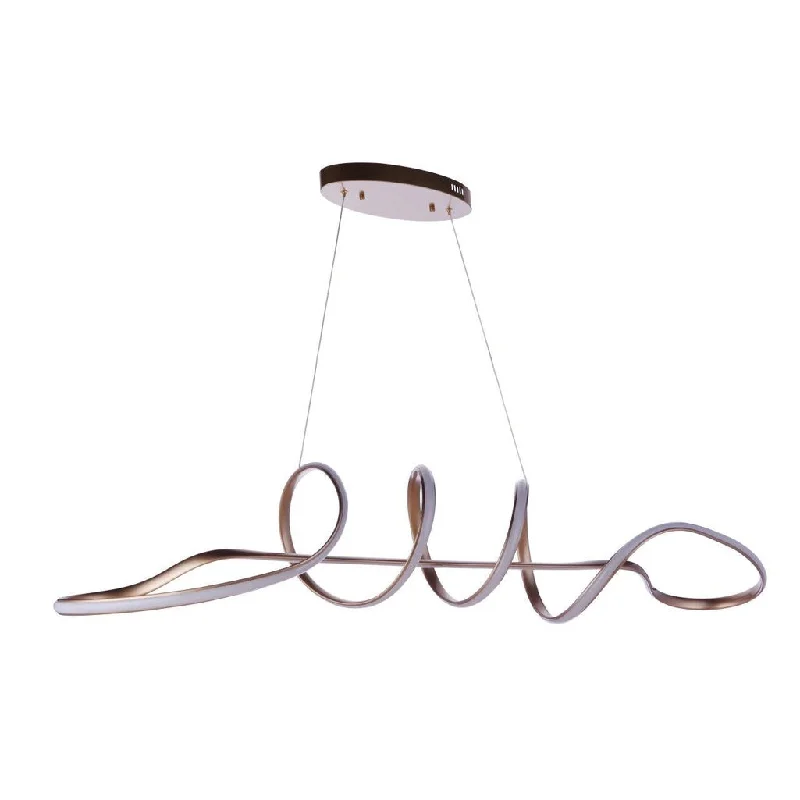 Explosion - Proof Industrial Lighting for Hazardous LocationsPulse Dimmable LED Chandelier in Champagne Brass Explosion - Proof Industrial Lighting for Hazardous LocationsPulse Dimmable LED Chandelier in Champagne Brass