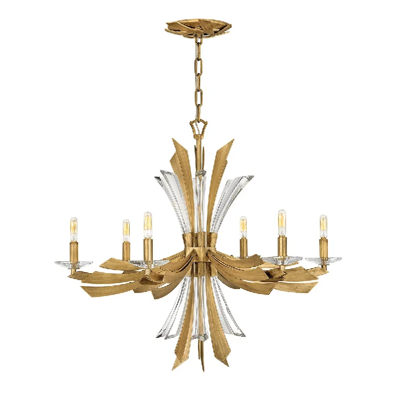 Track lighting with adjustable armsWaterproof track lighting for bathroomsVida 6Lt Multi-Arm Pendants - Burnished Gold