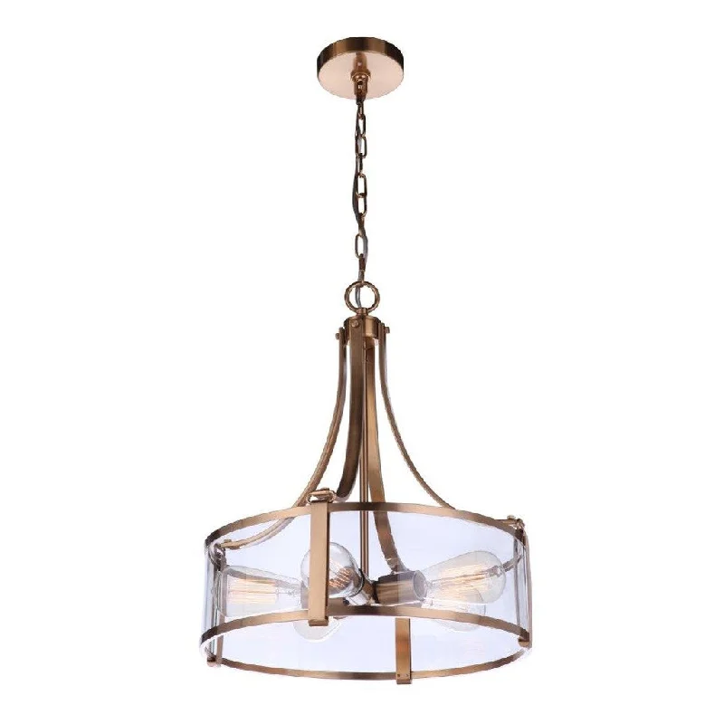 Explosion - Proof Industrial Lighting for Hazardous LocationsElliot 5 Light Pendant in Satin Brass Explosion - Proof Industrial Lighting for Hazardous LocationsElliot 5 Light Pendant in Satin Brass
