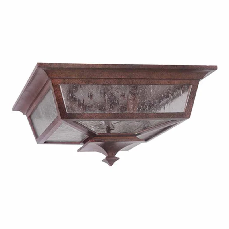 Industrial Lighting for Pharmaceutical ManufacturingArgent II 3 Light Outdoor Flushmount in Aged Bronze Industrial Lighting for Pharmaceutical ManufacturingArgent II 3 Light Outdoor Flushmount in Aged Bronze