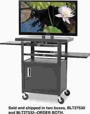 Track lighting with multiple heads for flexibilityTrack lighting with energy - star certificationHeight-Adjustable Flat Panel Tv Cart 4-Shelf 24W X 18D X 46H Black