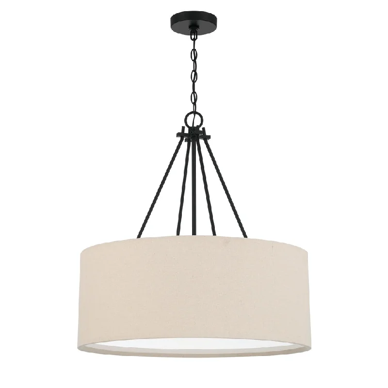 Industrial Emergency Lighting for Safety in FactoriesDuke 3 Light 24" Pendant in Flat Black Industrial Emergency Lighting for Safety in FactoriesDuke 3 Light 24" Pendant in Flat Black