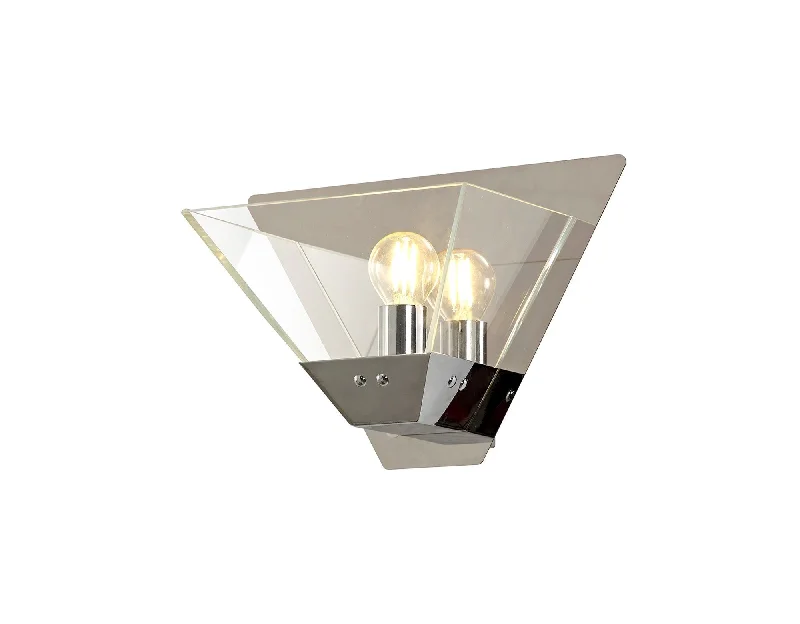 Track lighting with energy - star certificationTrack lighting for enhancing the architectureCorrey Wall Lamp, 1 Light E14, Antique Brass, Polished Chrome