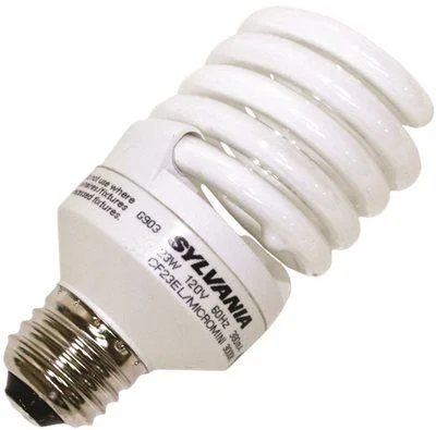 White track lighting for a clean lookTrack lighting for illuminating walkwaysSylvania Dulux El Ecologic Spiral Compact Fluorescent Lamp Micro Mini 23 Watts 120 Volts 3000K 82 Cri Medium Base