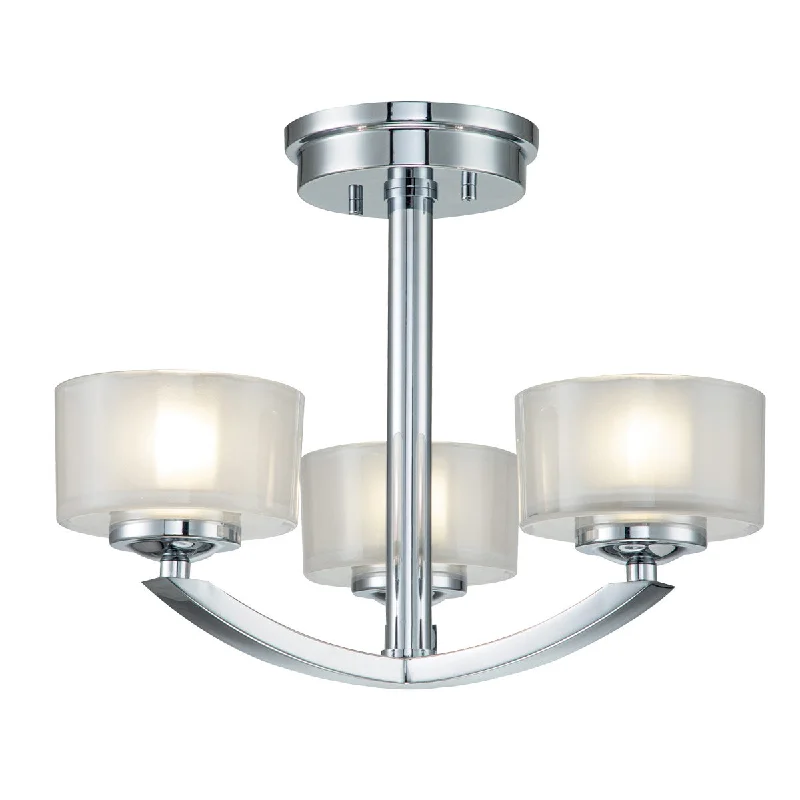 Track lighting for small apartmentsTrack lighting with a sleek profileMeridian 3 Light Semi-flush Mount IP44 Track lighting for small apartmentsTrack lighting with a sleek profileMeridian 3 Light Semi-flush Mount IP44