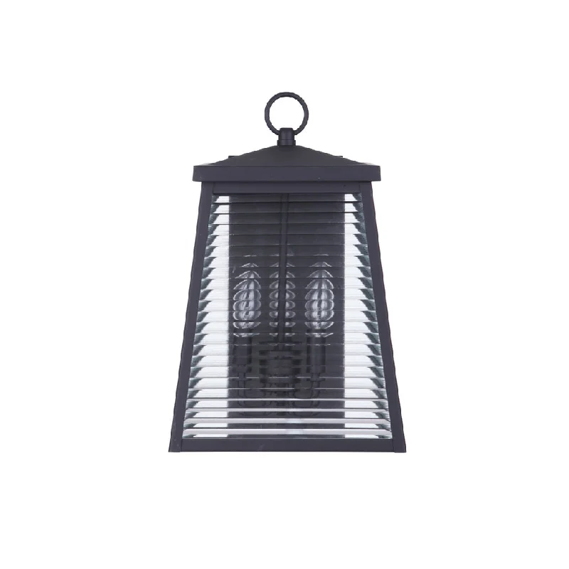 Dimmable Industrial Lighting for Ambiance ControlArmstrong 3 Light Medium Outdoor Wall Lantern in Midnight Dimmable Industrial Lighting for Ambiance ControlArmstrong 3 Light Medium Outdoor Wall Lantern in Midnight