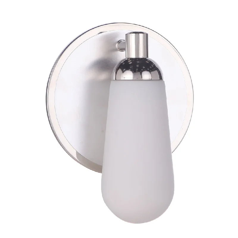 Industrial Lighting for Food Processing FactoriesRiggs 1 Light Wall Sconce in Brushed Polished Nickel/Polished Nickel Industrial Lighting for Food Processing FactoriesRiggs 1 Light Wall Sconce in Brushed Polished Nickel/Polished Nickel