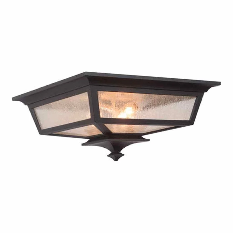 Industrial Lighting for Automotive Manufacturing PlantsArgent II 3 Light Outdoor Flushmount in Midnight Industrial Lighting for Automotive Manufacturing PlantsArgent II 3 Light Outdoor Flushmount in Midnight