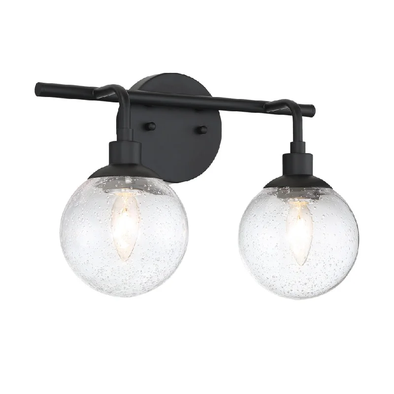 Explosion - Proof Industrial Lighting for Hazardous LocationsQue 2 Light Vanity in Flat Black Explosion - Proof Industrial Lighting for Hazardous LocationsQue 2 Light Vanity in Flat Black