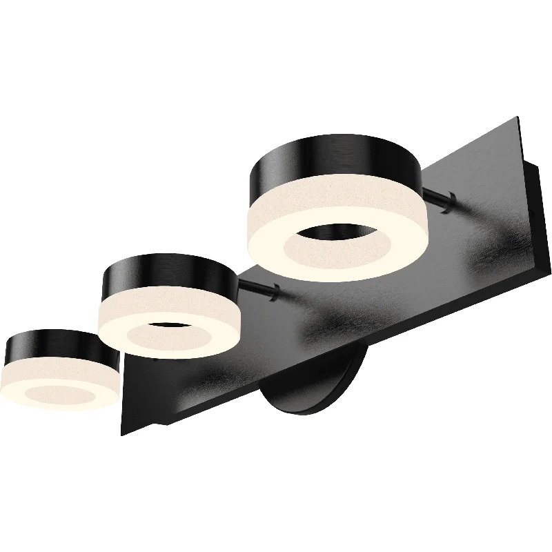 Track lighting with clear glass shadesWireless track lighting for easy installationVariety 3-Light Vanity Light Track lighting with clear glass shadesWireless track lighting for easy installationVariety 3-Light Vanity Light