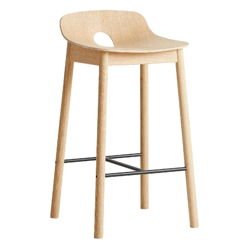 Track lighting with colored glass accentsWhite track lighting for a clean lookMono Bar / Counter Stool