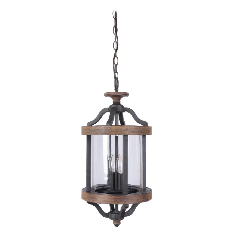 Industrial Task Lighting for Precision WorkstationsAshwood 2 Light Outdoor Pendant in Textured Black/Whiskey Barrel Industrial Task Lighting for Precision WorkstationsAshwood 2 Light Outdoor Pendant in Textured Black/Whiskey Barrel