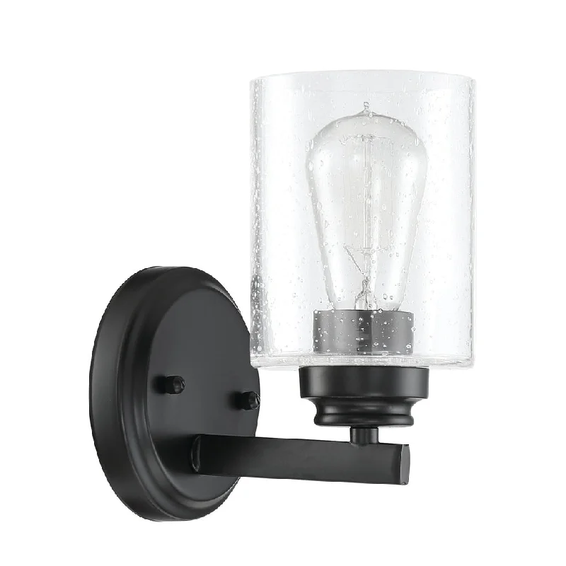 Industrial Lighting for Woodworking FactoriesBolden 1 Light Vanity in Flat Black