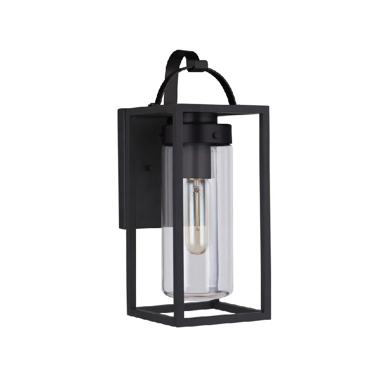 Industrial Exit Sign Lighting for Quick EvacuationNeo 1 Light Small Outdoor Wall Lantern in Midnight Industrial Exit Sign Lighting for Quick EvacuationNeo 1 Light Small Outdoor Wall Lantern in Midnight