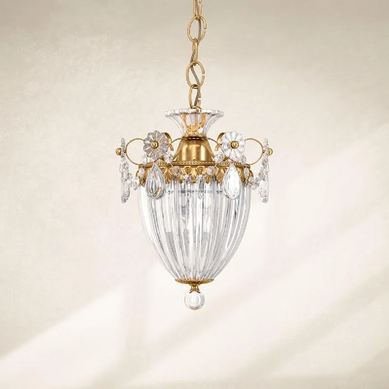 Industrial Lighting for Pharmaceutical ManufacturingBagatelle 8 inch Polished Silver Pendant Light with Clear Heritage Crystals Industrial Lighting for Pharmaceutical ManufacturingBagatelle 8 inch Polished Silver Pendant Light with Clear Heritage Crystals