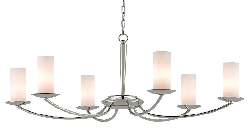 Industrial Lighting for Chemical PlantsMyles Six Light Chandelier