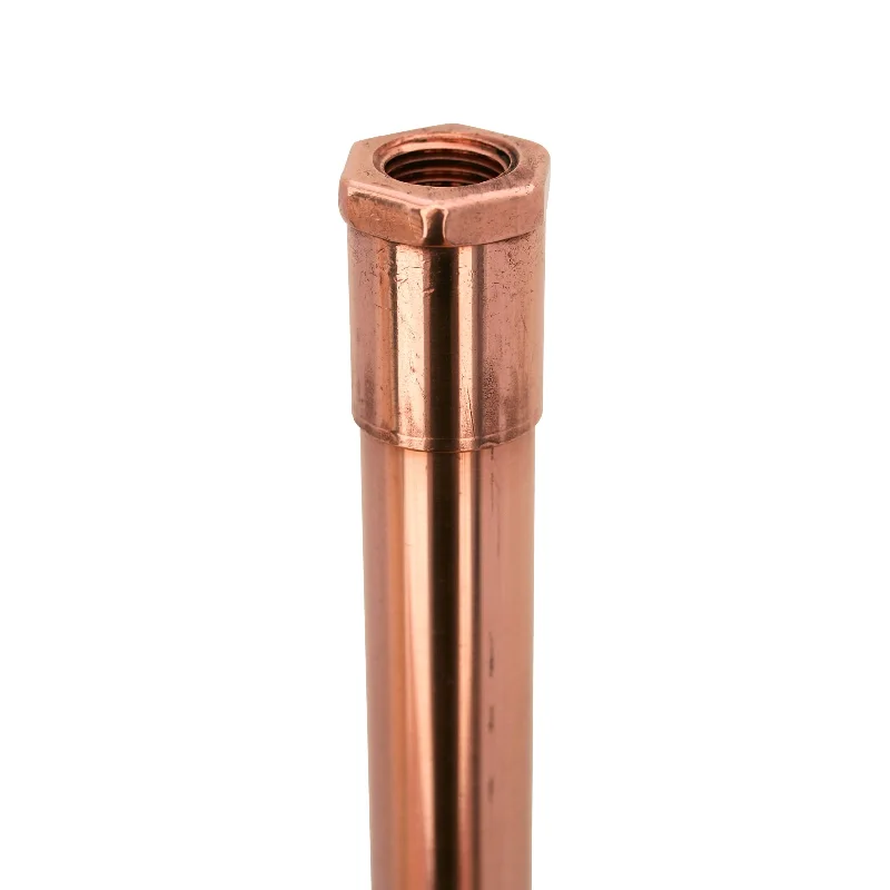 Track lighting for illuminating dining tablesWireless track lighting for easy installationCopperMoon Custom Copper Stem ONLY for CM.16 path light
