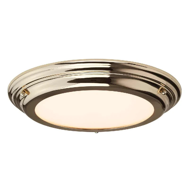 Modern track lighting with LED bulbsTrack lighting for modernizing traditional interiorsWelland 1 Light Flush Mount IP54 – Polished Chrome / Polished Brass / Aged Brass Modern track lighting with LED bulbsTrack lighting for modernizing traditional interiorsWelland 1 Light Flush Mount IP54 – Polished Chrome / Polished Brass / Aged Brass