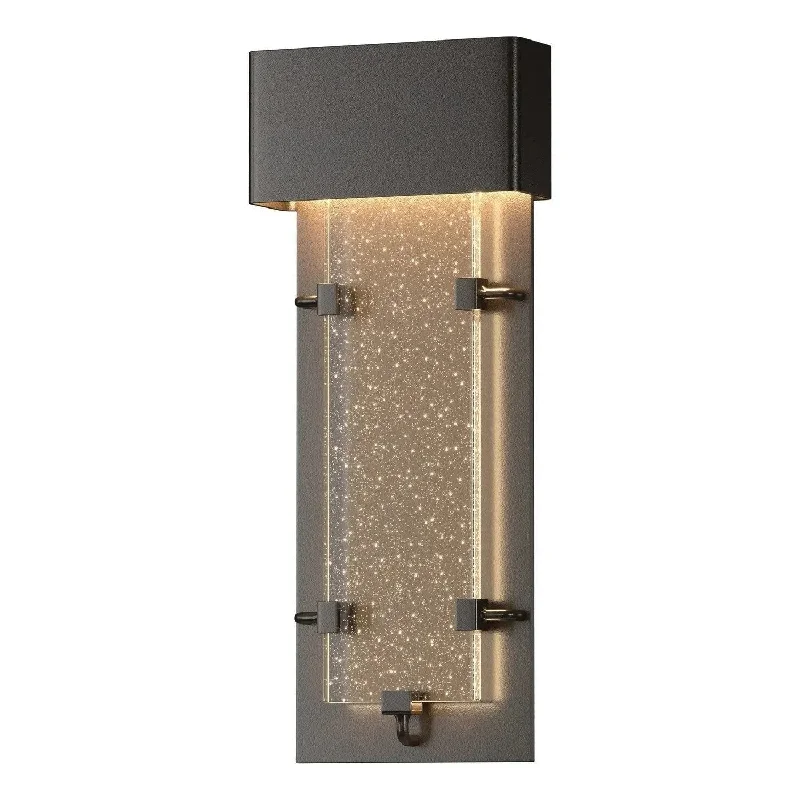 Track lighting for creating a moody atmosphereTrack lighting with frosted glass shadesUrsa LED Outdoor Wall Sconce Track lighting for creating a moody atmosphereTrack lighting with frosted glass shadesUrsa LED Outdoor Wall Sconce