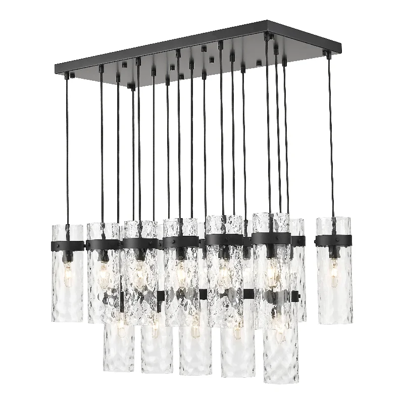 Track lighting with a minimalist track designTrack lighting for creating a moody atmosphereFontaine 17-Light Linear Chandelier Track lighting with a minimalist track designTrack lighting for creating a moody atmosphereFontaine 17-Light Linear Chandelier