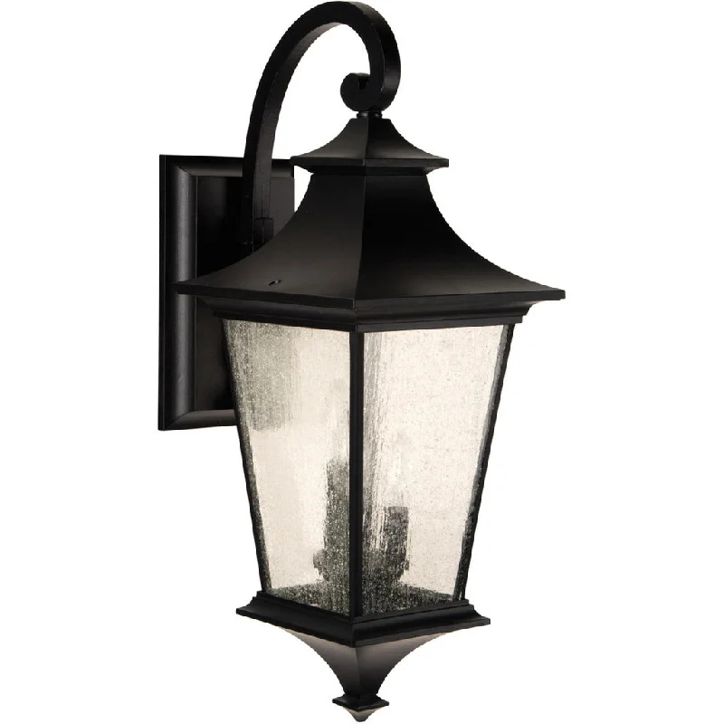 Industrial Lighting for Furniture FactoriesArgent II 3 Light Large Outdoor Wall Lantern in Midnight Industrial Lighting for Furniture FactoriesArgent II 3 Light Large Outdoor Wall Lantern in Midnight
