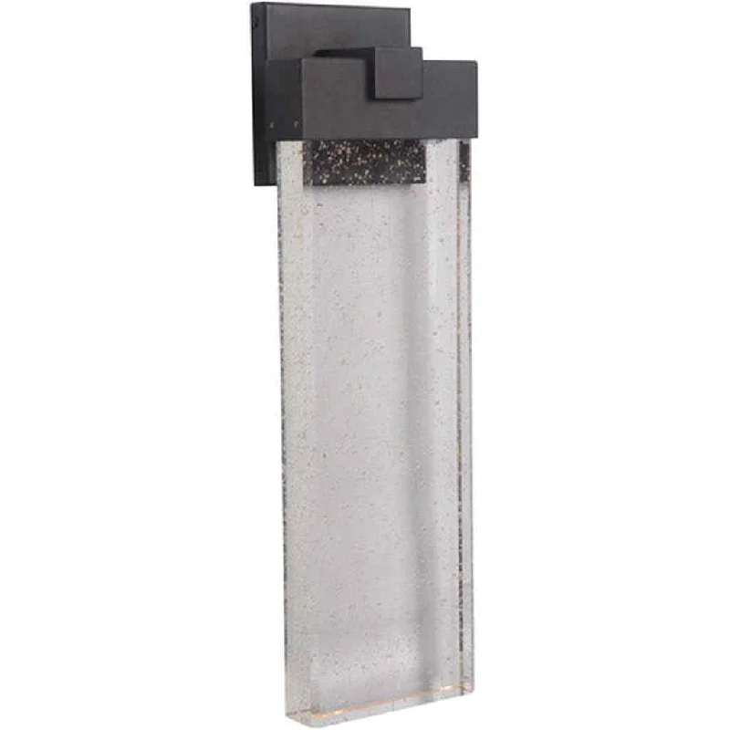 Industrial Lighting with High CRI (Color Rendering Index) for True Color PerceptionAria 1 Light Large LED Outdoor Wall Lantern in Textured Black Industrial Lighting with High CRI (Color Rendering Index) for True Color PerceptionAria 1 Light Large LED Outdoor Wall Lantern in Textured Black