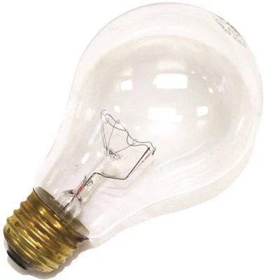 Track lighting with a long - lasting lifespanTrack lighting with adjustable armsSylvania Super Saver Incandescent Sign Lamp A21 69 Watt 125 Volts Medium Brass Clear Traffic Signal