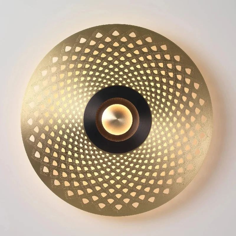 Track lighting for photography studiosTrack lighting with clear glass shadesEarth Mandala Wall / Ceiling Light