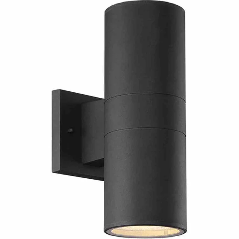 Shock - Resistant Industrial Lighting for Vibrating Machinery AreasPillar 1 Light Up/Down Outdoor LED Wall Lantern in Textured Black Shock - Resistant Industrial Lighting for Vibrating Machinery AreasPillar 1 Light Up/Down Outdoor LED Wall Lantern in Textured Black