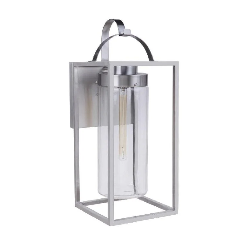 Durable Industrial Lighting for Harsh EnvironmentsNeo 1 Light Extra Large Outdoor Wall Lantern in Satin Aluminum Durable Industrial Lighting for Harsh EnvironmentsNeo 1 Light Extra Large Outdoor Wall Lantern in Satin Aluminum
