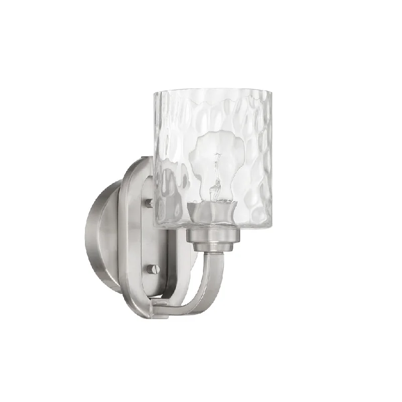Industrial Lighting for Pharmaceutical ManufacturingCollins 1 Light Wall Sconce in Brushed Polished Nickel Industrial Lighting for Pharmaceutical ManufacturingCollins 1 Light Wall Sconce in Brushed Polished Nickel