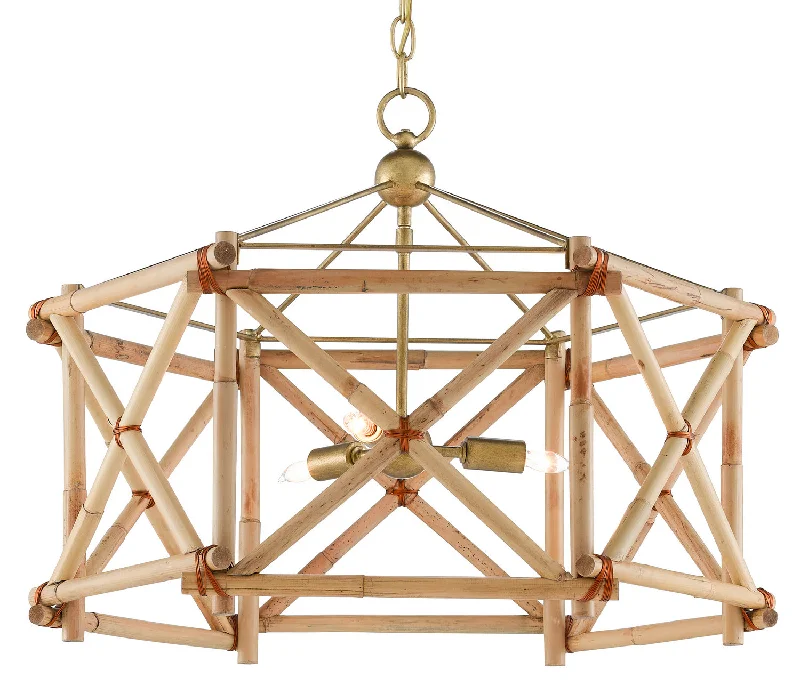 Industrial Lighting for Textile MillsKingali Three Light Lantern