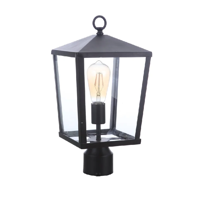 Durable Industrial Lighting for Harsh EnvironmentsOlsen 1 Light Medium Outdoor Post Lantern in Midnight Durable Industrial Lighting for Harsh EnvironmentsOlsen 1 Light Medium Outdoor Post Lantern in Midnight