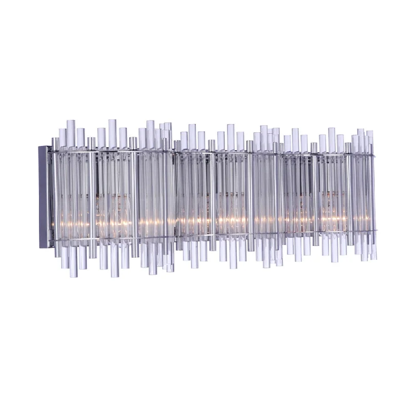 Industrial Exit Sign Lighting for Quick EvacuationReveal 3 Light Vanity in Chrome Industrial Exit Sign Lighting for Quick EvacuationReveal 3 Light Vanity in Chrome