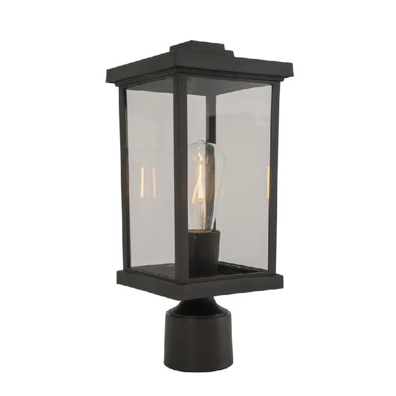Industrial Lighting for Electronics ManufacturingResilience 1 Light Post Mount in Bronze Industrial Lighting for Electronics ManufacturingResilience 1 Light Post Mount in Bronze