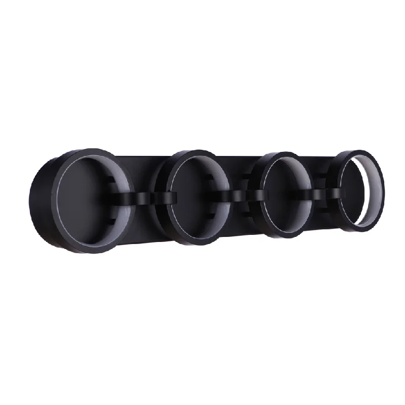 Industrial Wall - Mounted Lighting for Workshop WallsContext 4 Light LED Vanity in Flat Black Industrial Wall - Mounted Lighting for Workshop WallsContext 4 Light LED Vanity in Flat Black