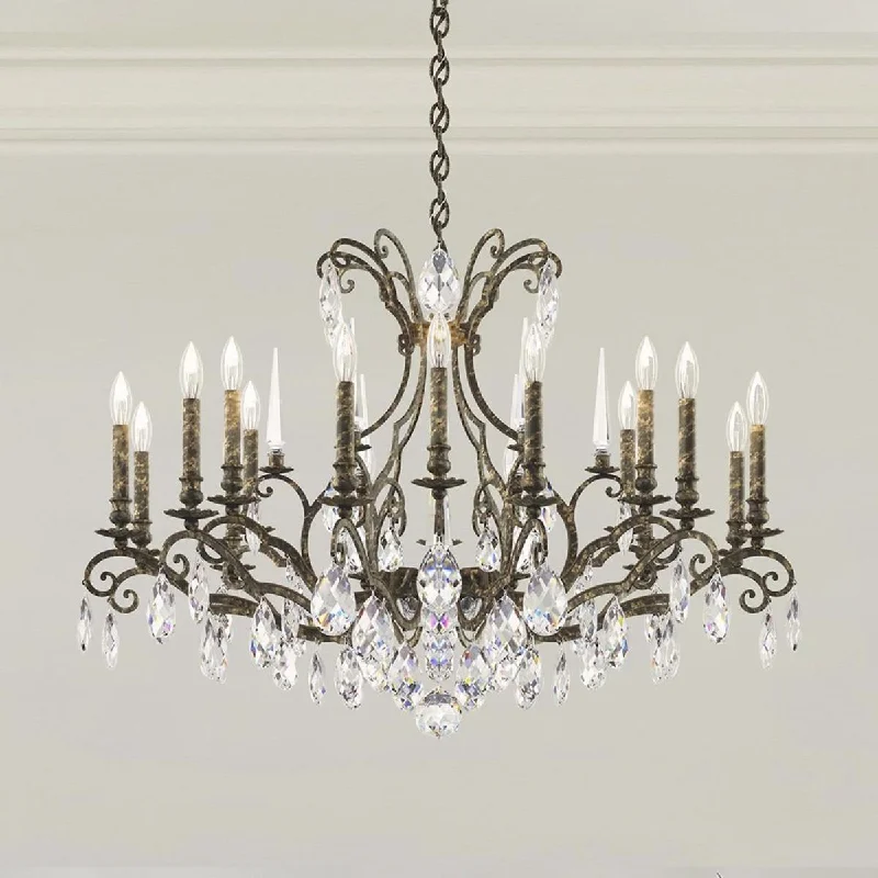 Industrial Exit Sign Lighting for Quick EvacuationRenaissance Nouveau 18 Light Heirloom Bronze Chandelier with Heritage Crystal Industrial Exit Sign Lighting for Quick EvacuationRenaissance Nouveau 18 Light Heirloom Bronze Chandelier with Heritage Crystal