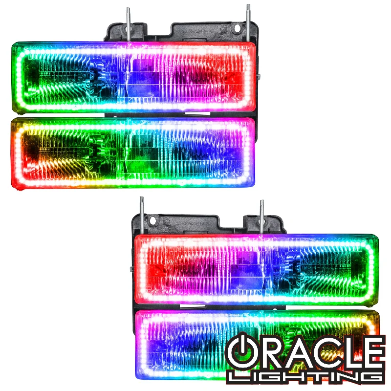 Wireless track lighting for easy installationTrack lighting with swivel heads for precise aimingORACLE Lighting 1992-1999 Chevrolet Suburban Pre-Assembled Halo Headlights Wireless track lighting for easy installationTrack lighting with swivel heads for precise aimingORACLE Lighting 1992-1999 Chevrolet Suburban Pre-Assembled Halo Headlights