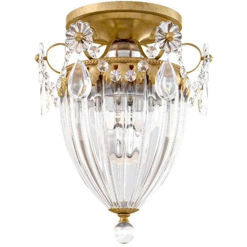 Industrial Lighting for Pharmaceutical ManufacturingBagatelle 10 inch Aurelia Semi Flush Mount Light with Clear Heritage Crystals Industrial Lighting for Pharmaceutical ManufacturingBagatelle 10 inch Aurelia Semi Flush Mount Light with Clear Heritage Crystals