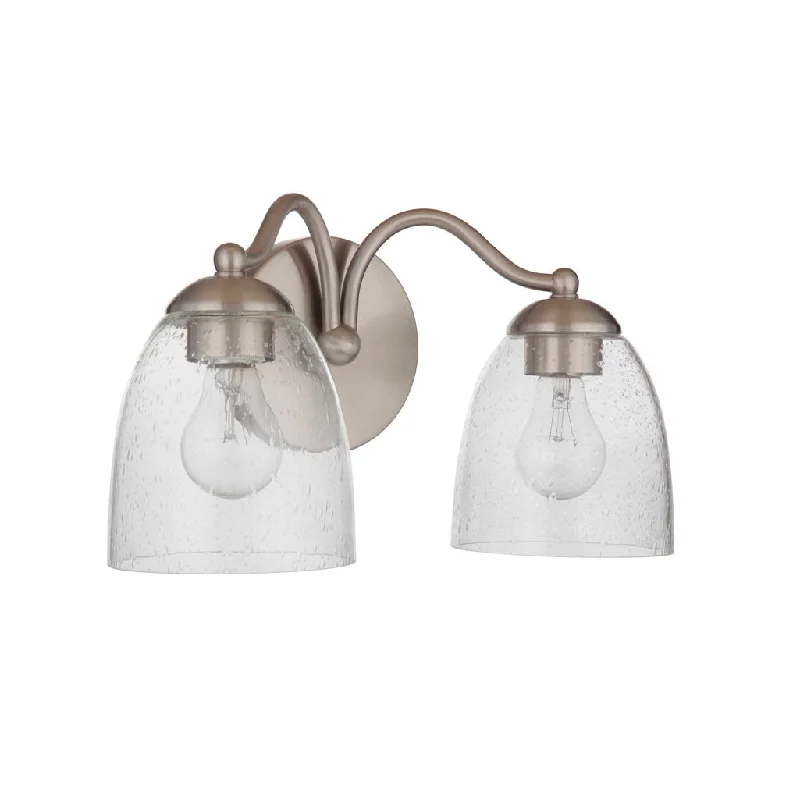 Energy - Efficient Industrial Lighting for Cost - SavingsHillridge 2 Light Vanity in Brushed Polished Nickel