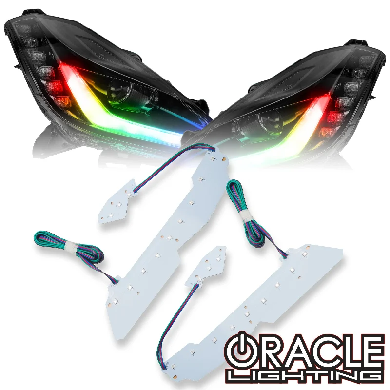 Track lighting for adding a touch of eleganceTrack lighting with integrated LED driversORACLE Lighting 2014-2019 Chevrolet Corvette C7 ColorSHIFT Headlight DRL Upgrade Kit Track lighting for adding a touch of eleganceTrack lighting with integrated LED driversORACLE Lighting 2014-2019 Chevrolet Corvette C7 ColorSHIFT Headlight DRL Upgrade Kit