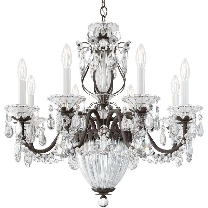 Industrial Pendant Lighting for Machine ShopsBagatelle 11 Lights Heirloom Bronze Chandelier with Clear Heritage Crystals Industrial Pendant Lighting for Machine ShopsBagatelle 11 Lights Heirloom Bronze Chandelier with Clear Heritage Crystals