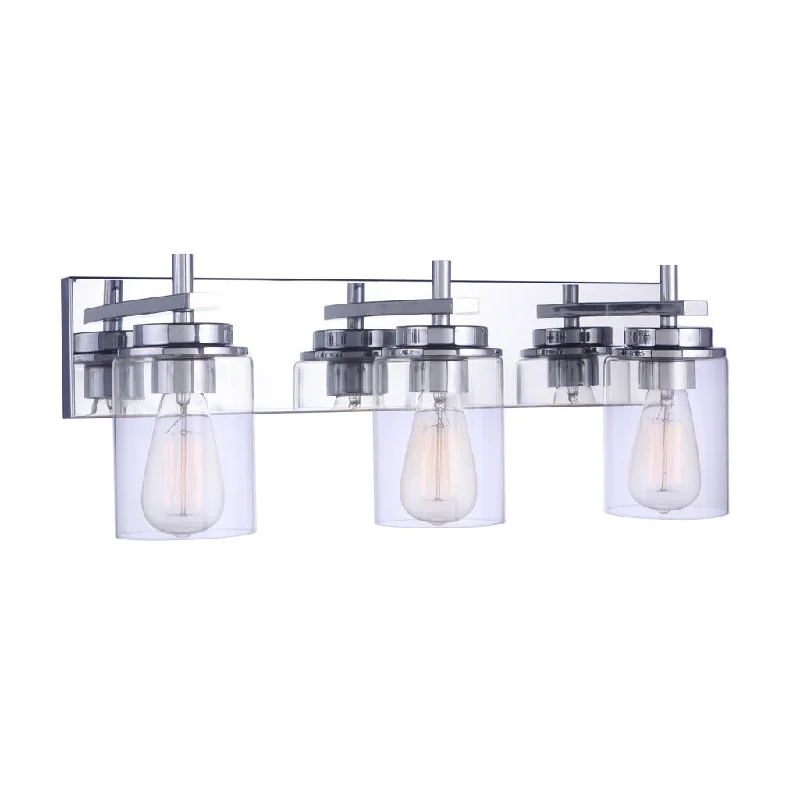 Industrial Lighting for Automotive Manufacturing PlantsReeves 3 Light Vanity in Chrome Industrial Lighting for Automotive Manufacturing PlantsReeves 3 Light Vanity in Chrome
