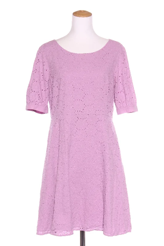 PRINCESS HIGHWAY - Cotton broiderie dress - Lilac! 14