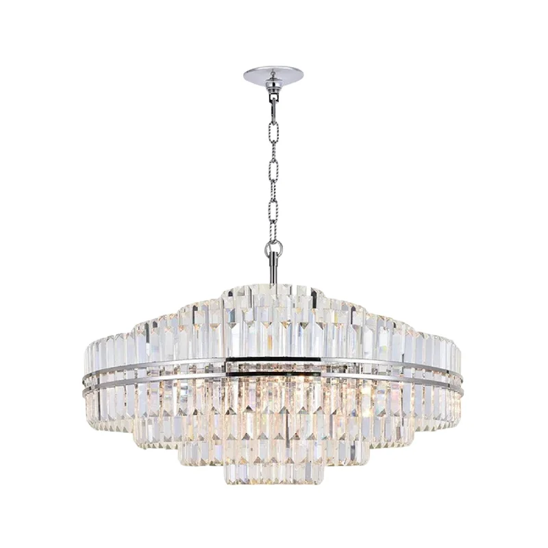 Art Deco Chandeliers for a Retro - Glam LookArt Deco Chandeliers for a Retro - Glam LookAshton Collection - 100cm Chandelier - Nickel Plated Art Deco Chandeliers for a Retro - Glam LookArt Deco Chandeliers for a Retro - Glam LookAshton Collection - 100cm Chandelier - Nickel Plated
